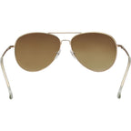3502, Matte Gold/Brown Gradient Lenses