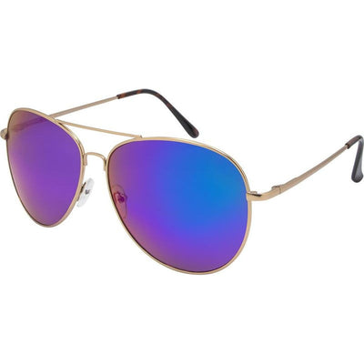 3502, Gold/Green Blue Mirror Lenses