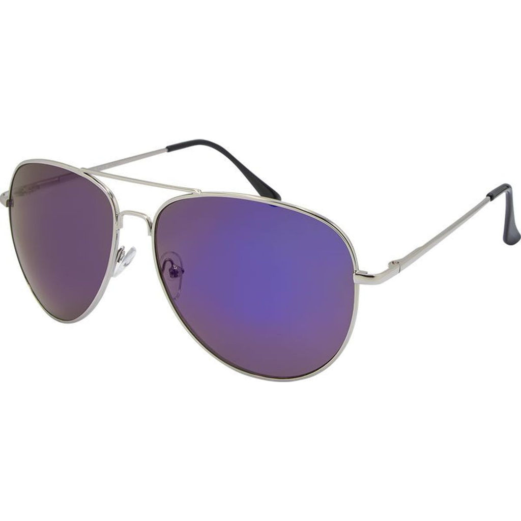 3502, Silver/Blue Mirror Lenses