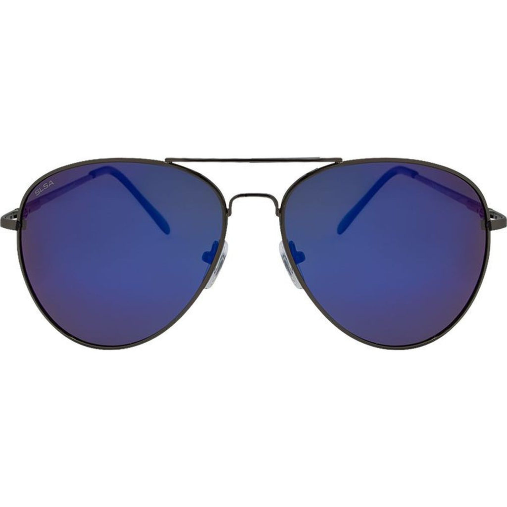 3502, Silver/Blue Mirror Polarised Lenses