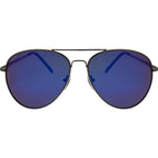 3502, Silver/Blue Mirror Polarised Lenses