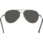 3502, Silver/Blue Mirror Polarised Lenses