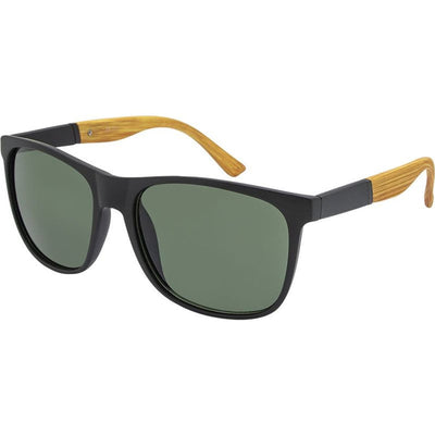 3880, Black Wood/Green Lenses