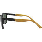 3880, Black Wood/Green Lenses
