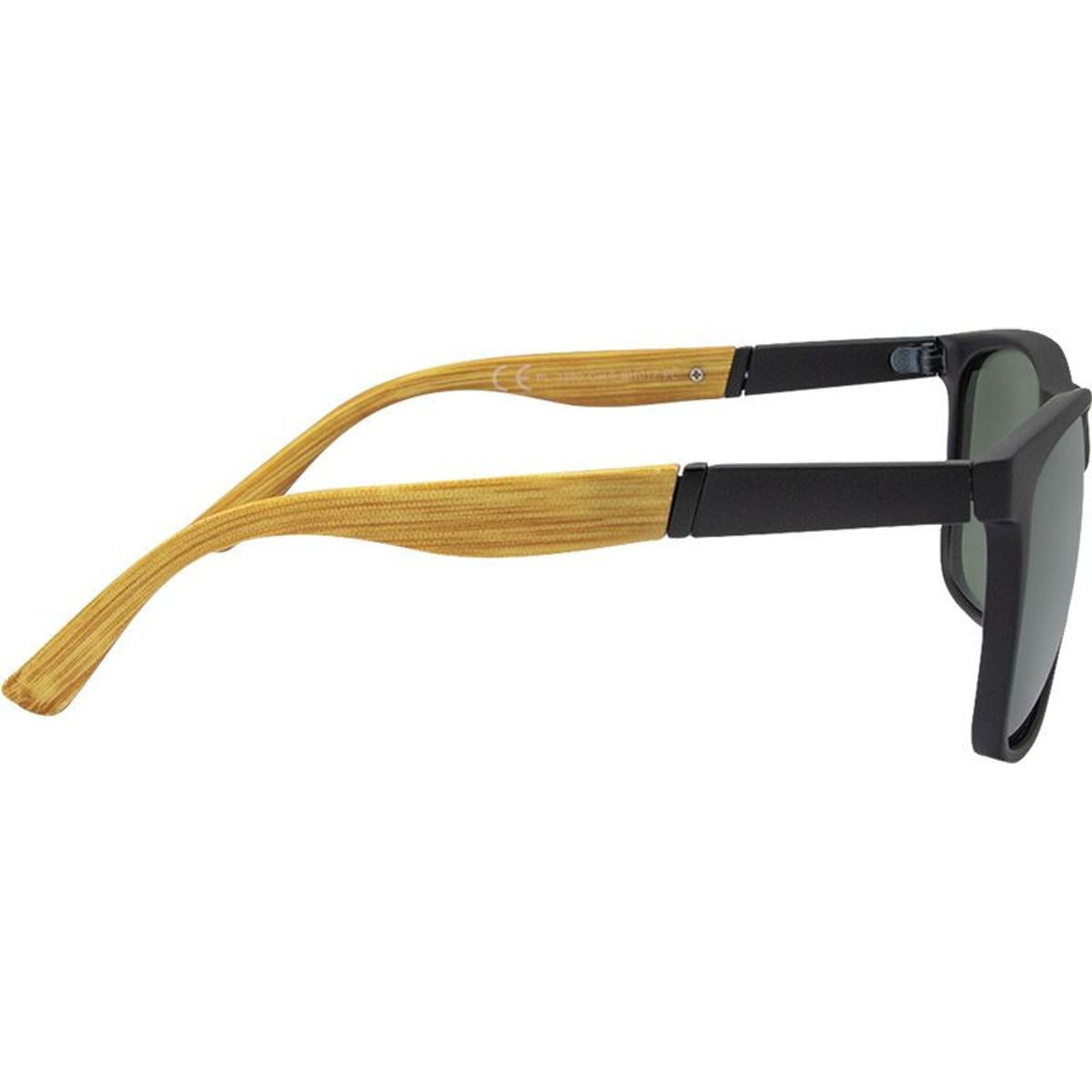 3880, Black Wood/Green Lenses