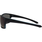 3948, Matte Black and Blue/Blue Mirror Polarised Lenses