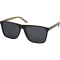 6265, Matte Black Wood/Grey Polarised Lenses