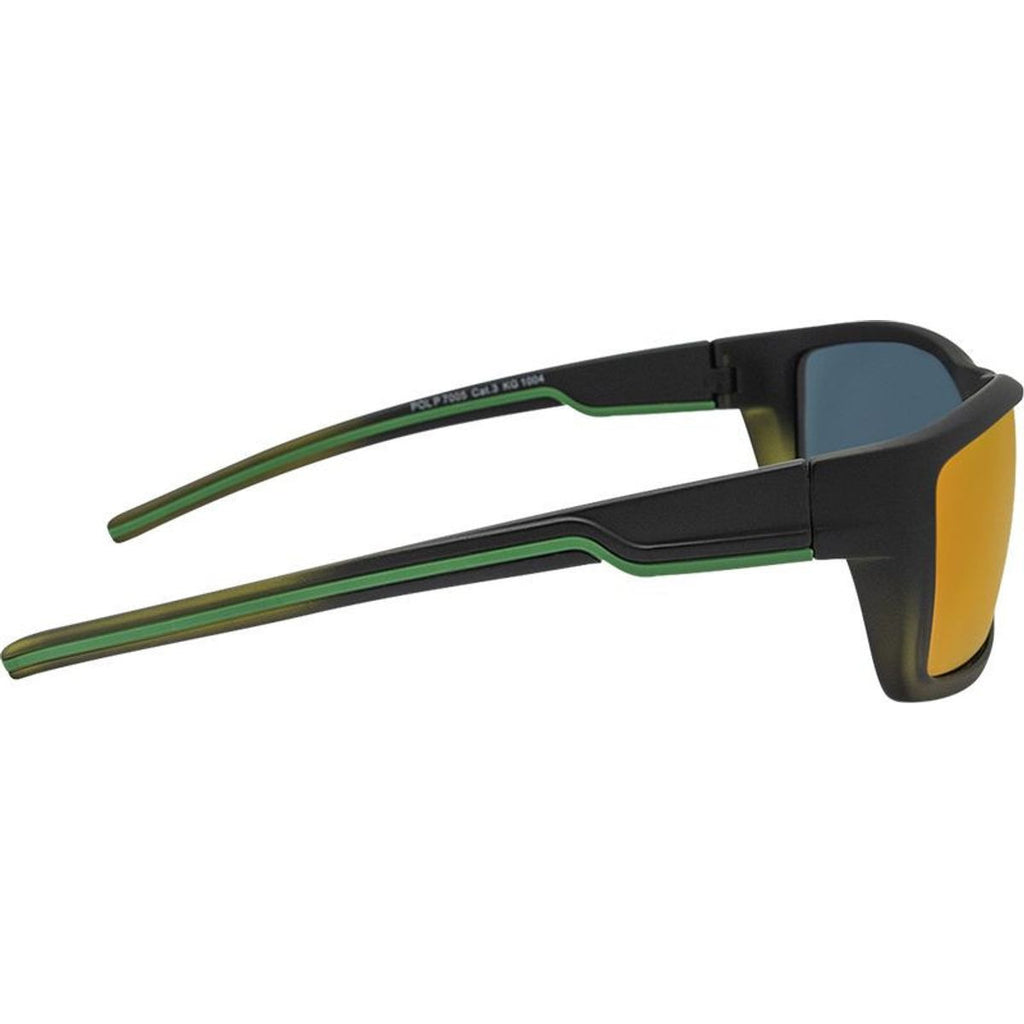 7005, Black to Green/Red Mirror Polarised Lenses