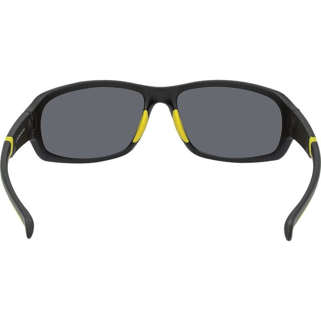 7025, Matte Black and Yellow/Yellow Blue Mirror Lenses