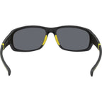 7025, Matte Black and Yellow/Yellow Blue Mirror Lenses