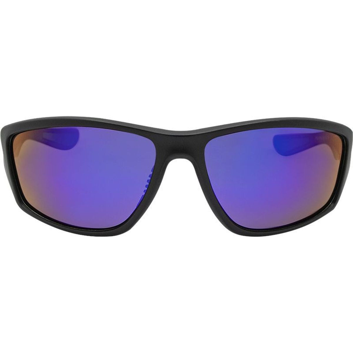 7052, Matte Black/Blue Mirror Polarised Lenses