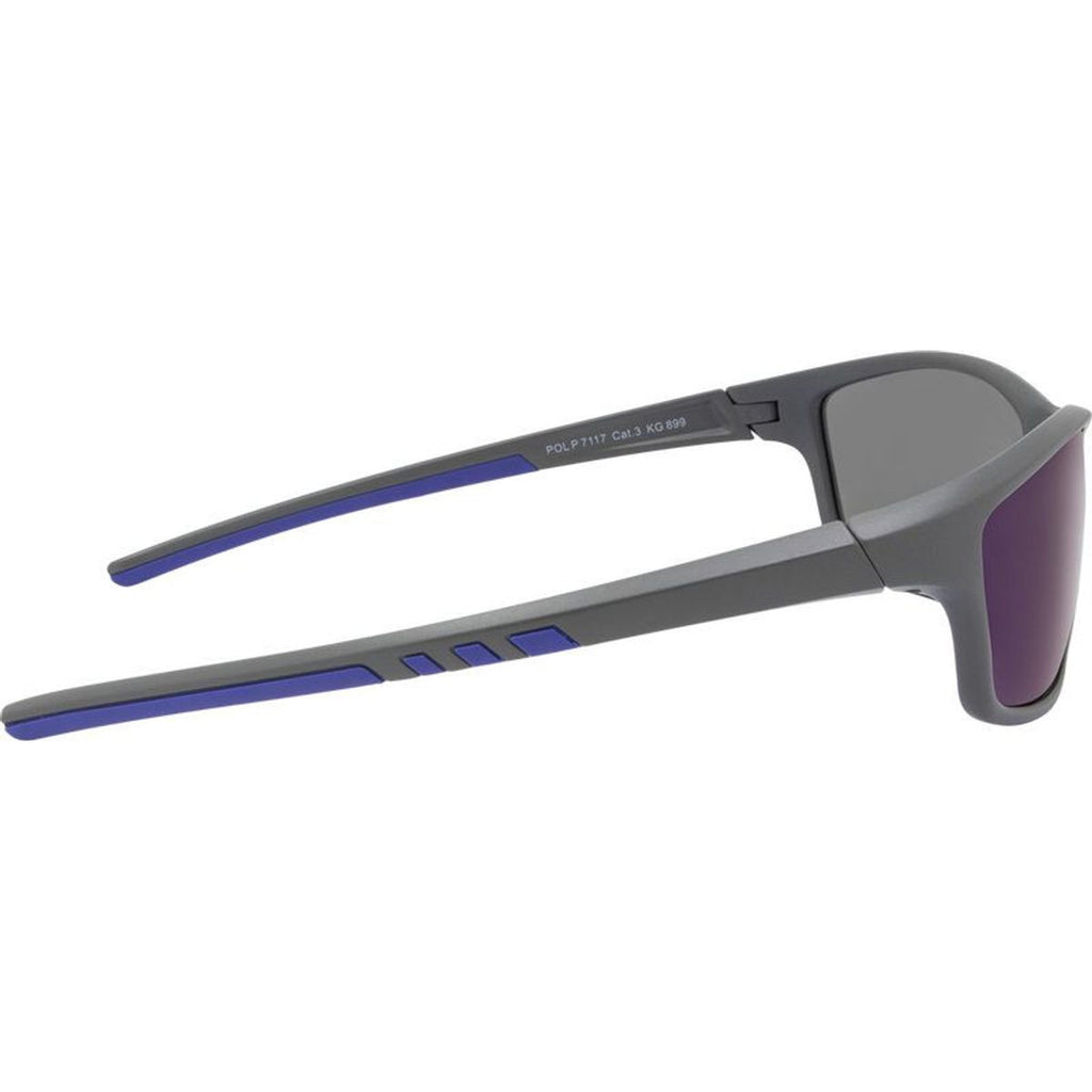 7117, Grey/Blue Mirror Polarised Lenses