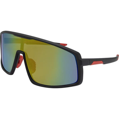 7363, Black/Red Mirror Polarised Lenses