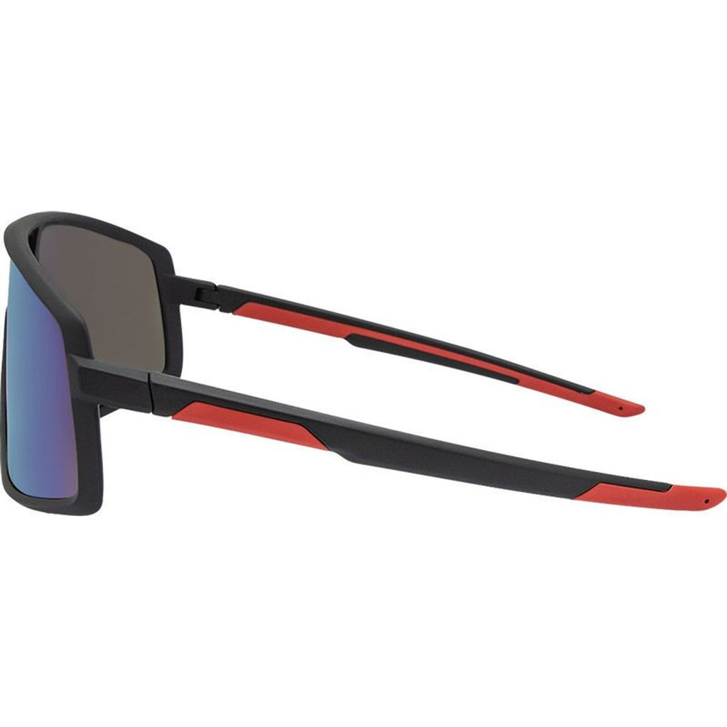 7363, Black/Red Mirror Polarised Lenses