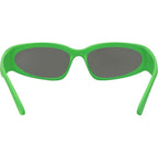 7402, Green/Silver Mirror Polarised Lenses