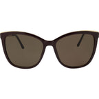 7445, Burgundy/Brown Lenses