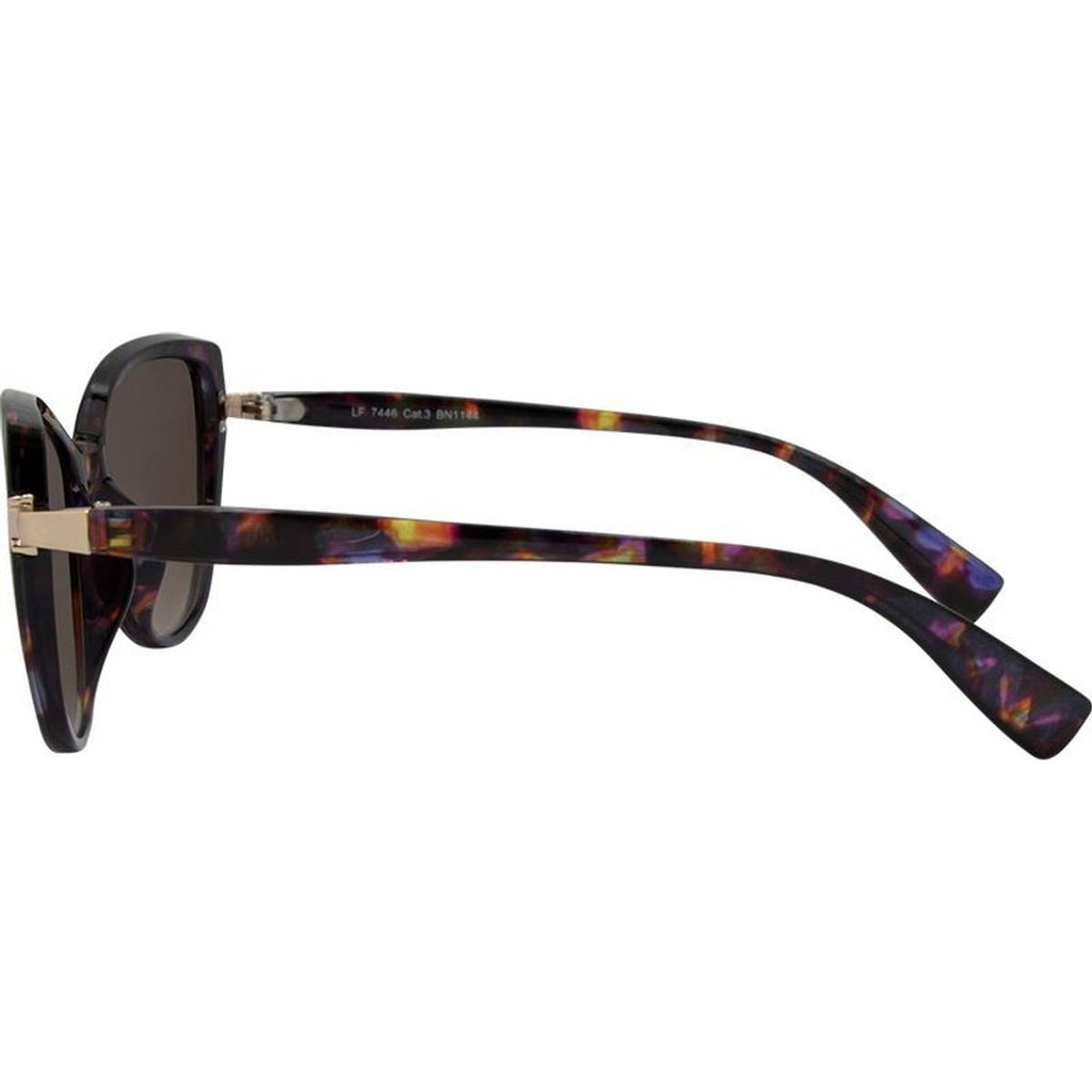 7446, Translucent Tort/Brown Gradient Lenses