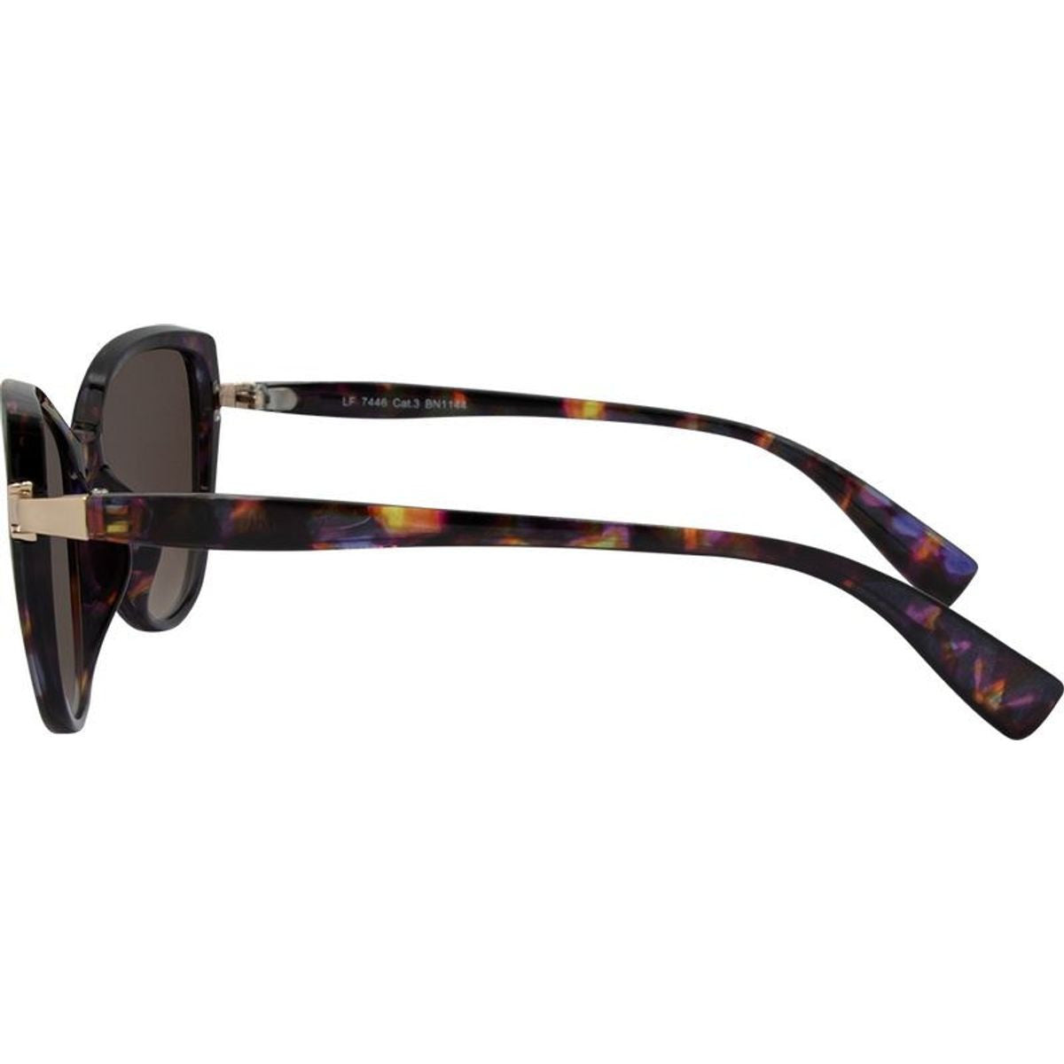 7446, Translucent Tort/Brown Gradient Lenses