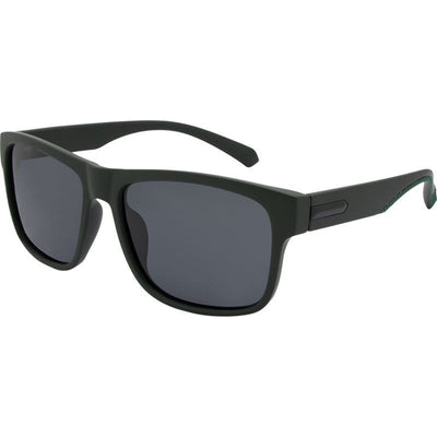 7459, Green Rubber/Smoke Polarised Lenses