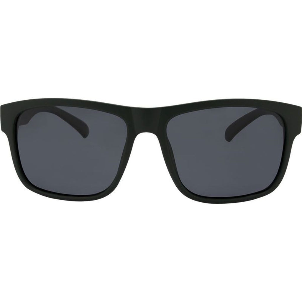 7459, Green Rubber/Smoke Polarised Lenses