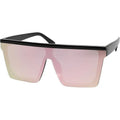 7665, Black/Pink Mirror Lenses