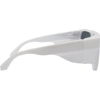 Aerial Safety 7403, White/Smoke Lenses