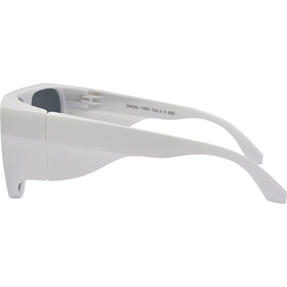 Aerial Safety 7403, White/Smoke Lenses