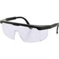 Protective Eyewear, Black/Clear Lenses