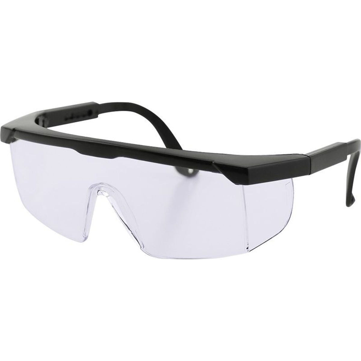Protective Eyewear, Black/Clear Lenses