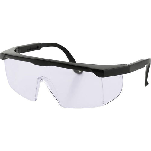 Protective Eyewear, Black/Clear Lenses