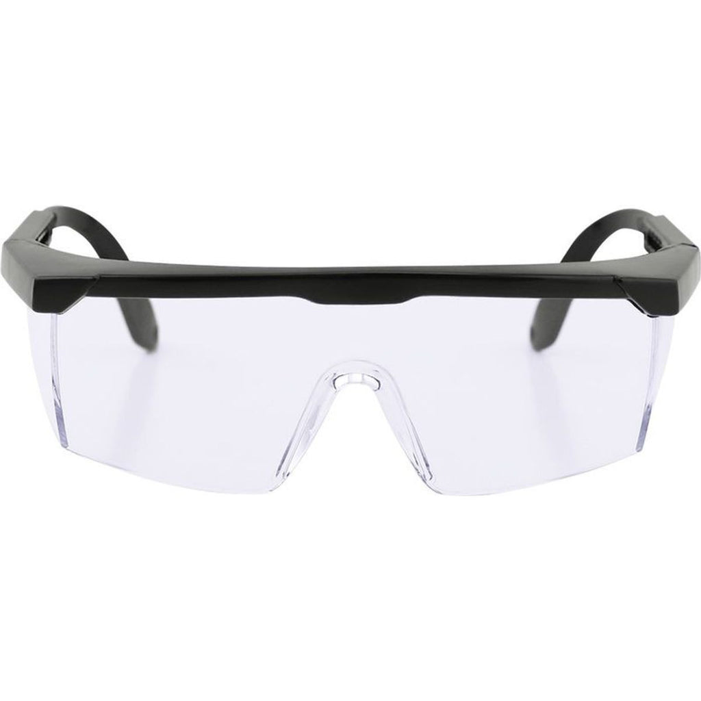 Protective Eyewear, Black/Clear Lenses