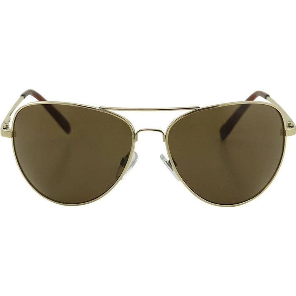 CE3 Aviator, Gold/Brown Lenses