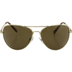 CE3 Aviator, Gold/Brown Lenses