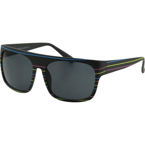 CE3 Flat, Matte Black Stripe/Smoke Lenses