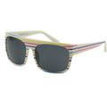 CE3 Flat, White Stripe/Smoke Lenses