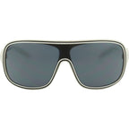 CE3 Shield, White and Black Shield/Smoke Lenses