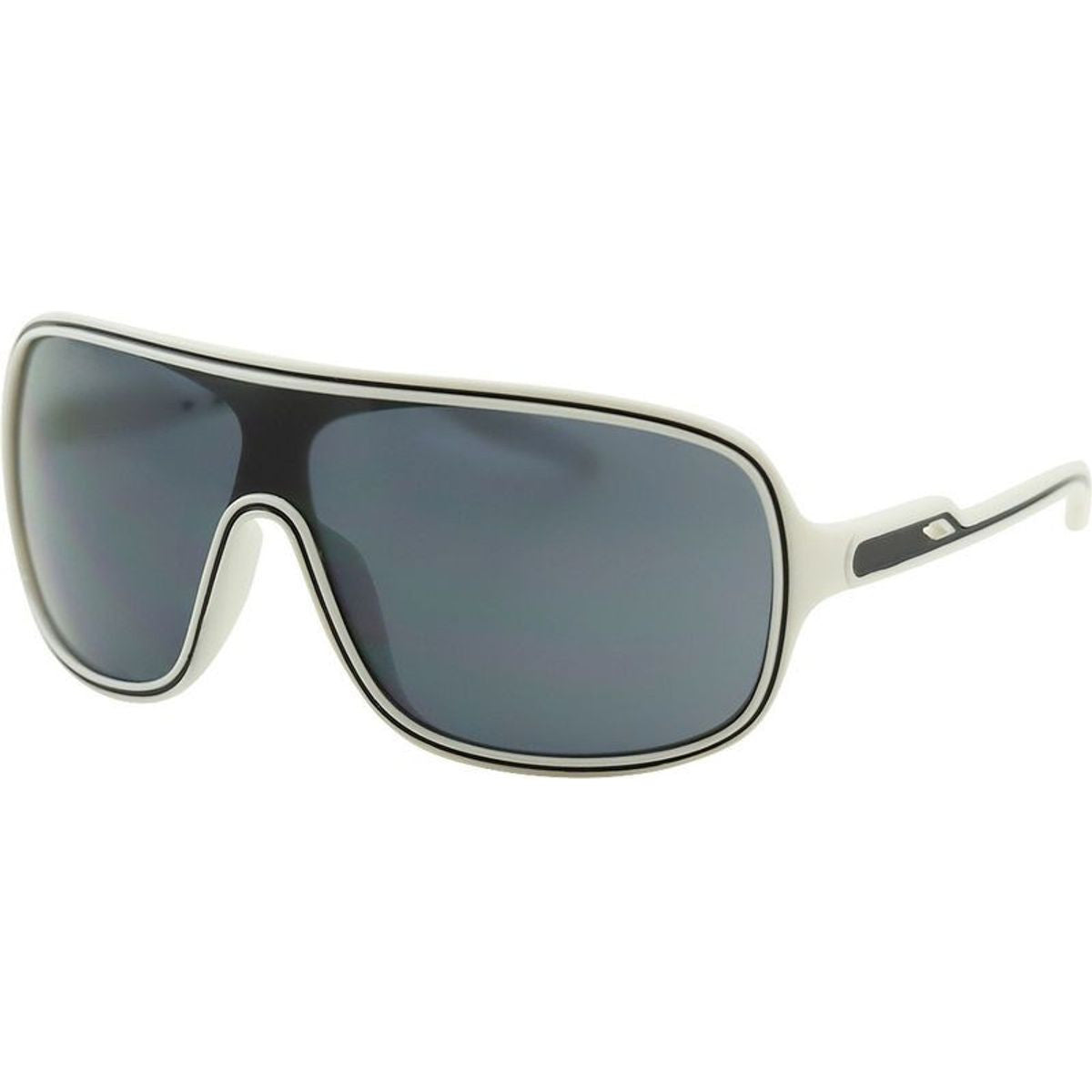 CE3 Shield, White and Black Shield/Smoke Lenses