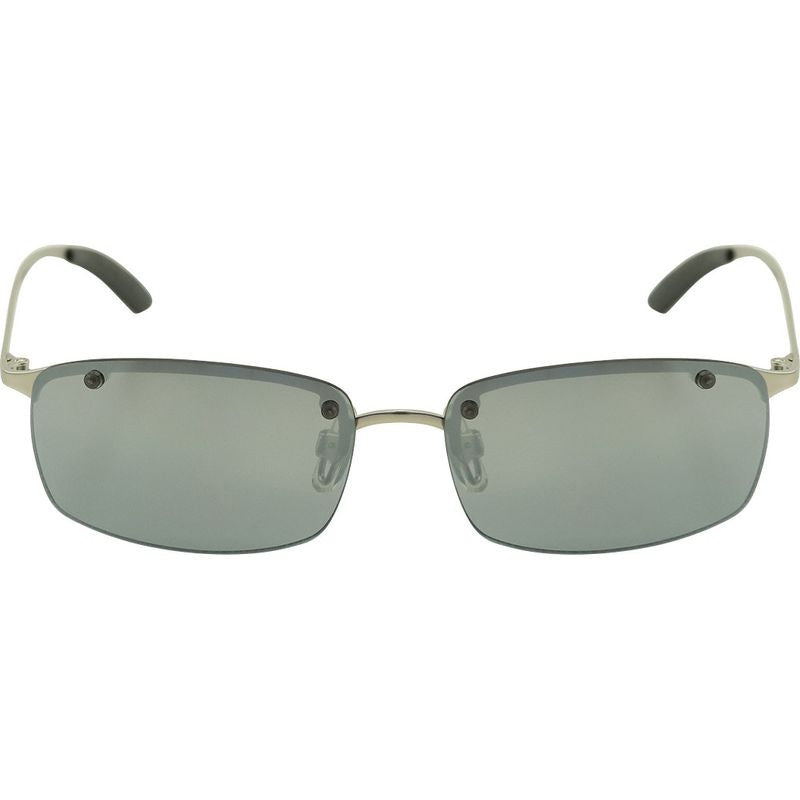 SE-034, Silver/Smoke Mirrored Lenses