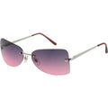 SE-040, Silver/Pink Gradient Lenses