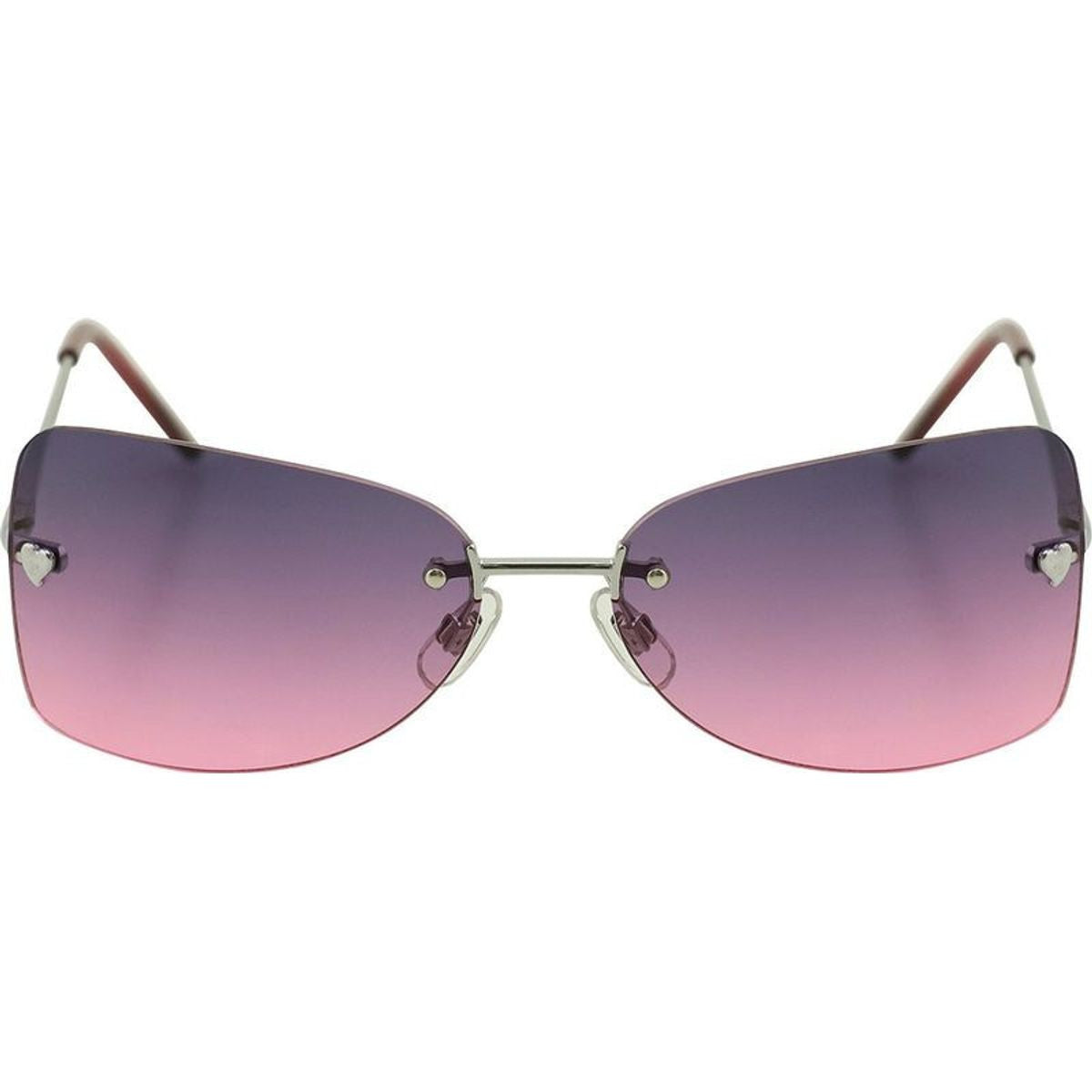 SE-040, Silver/Pink Gradient Lenses