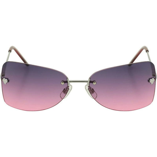 SE-040, Silver/Pink Gradient Lenses