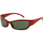 SE001, Matte Red/Smoke Lenses
