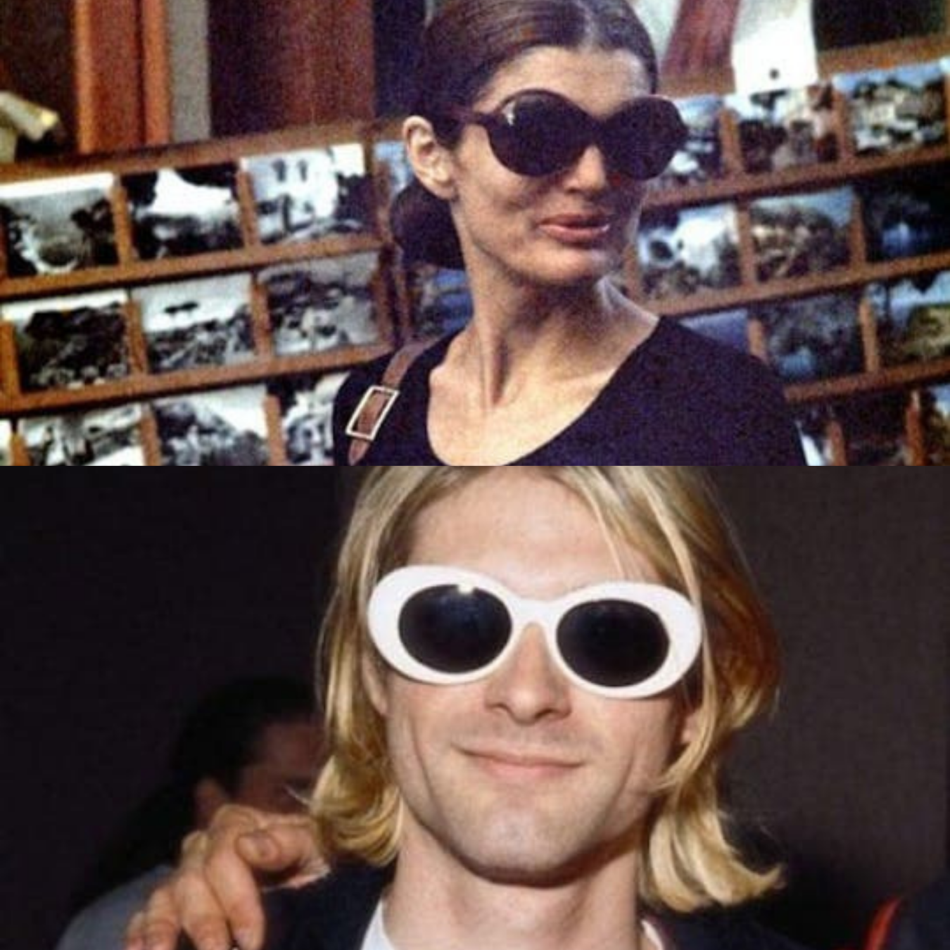 Jackie Oh and Kurt Cobain sunglasses