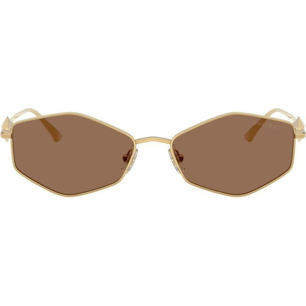 JC4017, Gold/Dark Brown Lenses