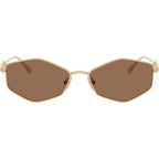 JC4017, Gold/Dark Brown Lenses