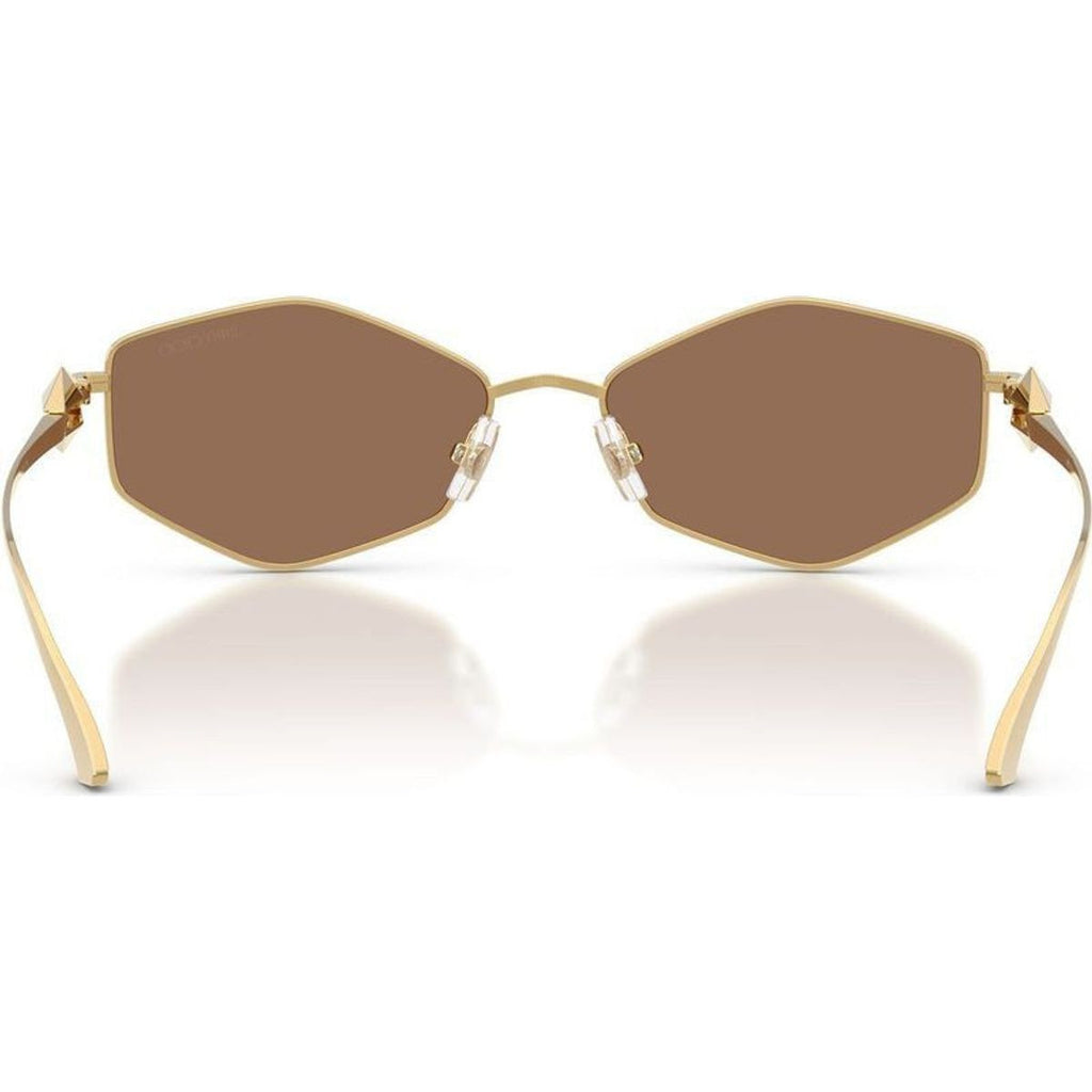 JC4017, Gold/Dark Brown Lenses