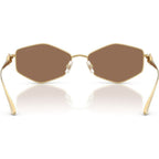 JC4017, Gold/Dark Brown Lenses