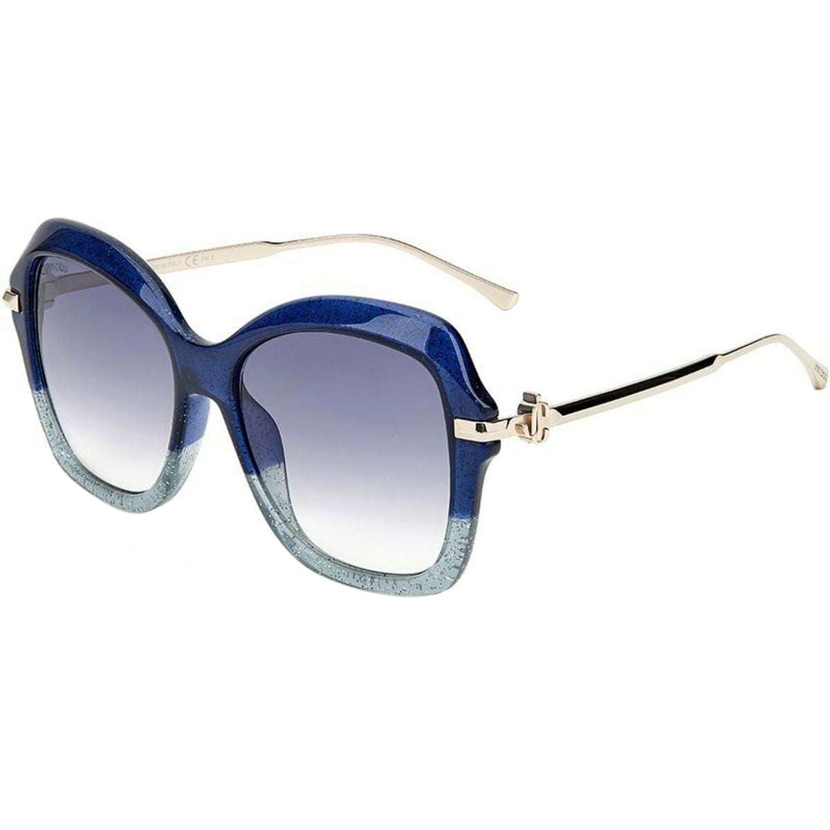 Tessy, Blue Azure/Dark Blue Gradient Lenses