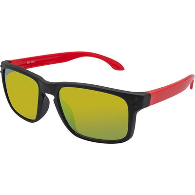 3829, Black Red/Orange Mirror Lenses