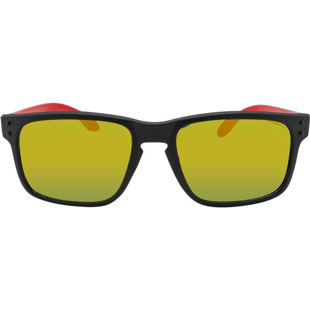 3829, Black Red/Orange Mirror Lenses